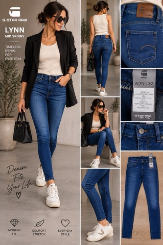 Star raw lynn mid - g-star, skinny