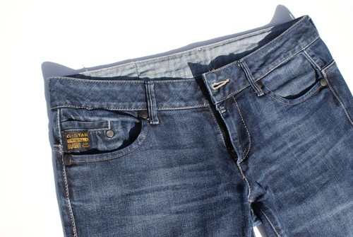 Star raw denim straight - raw,