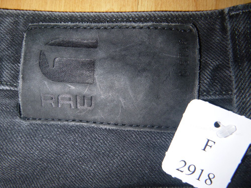 Damenjeans star raw schwarz - g,